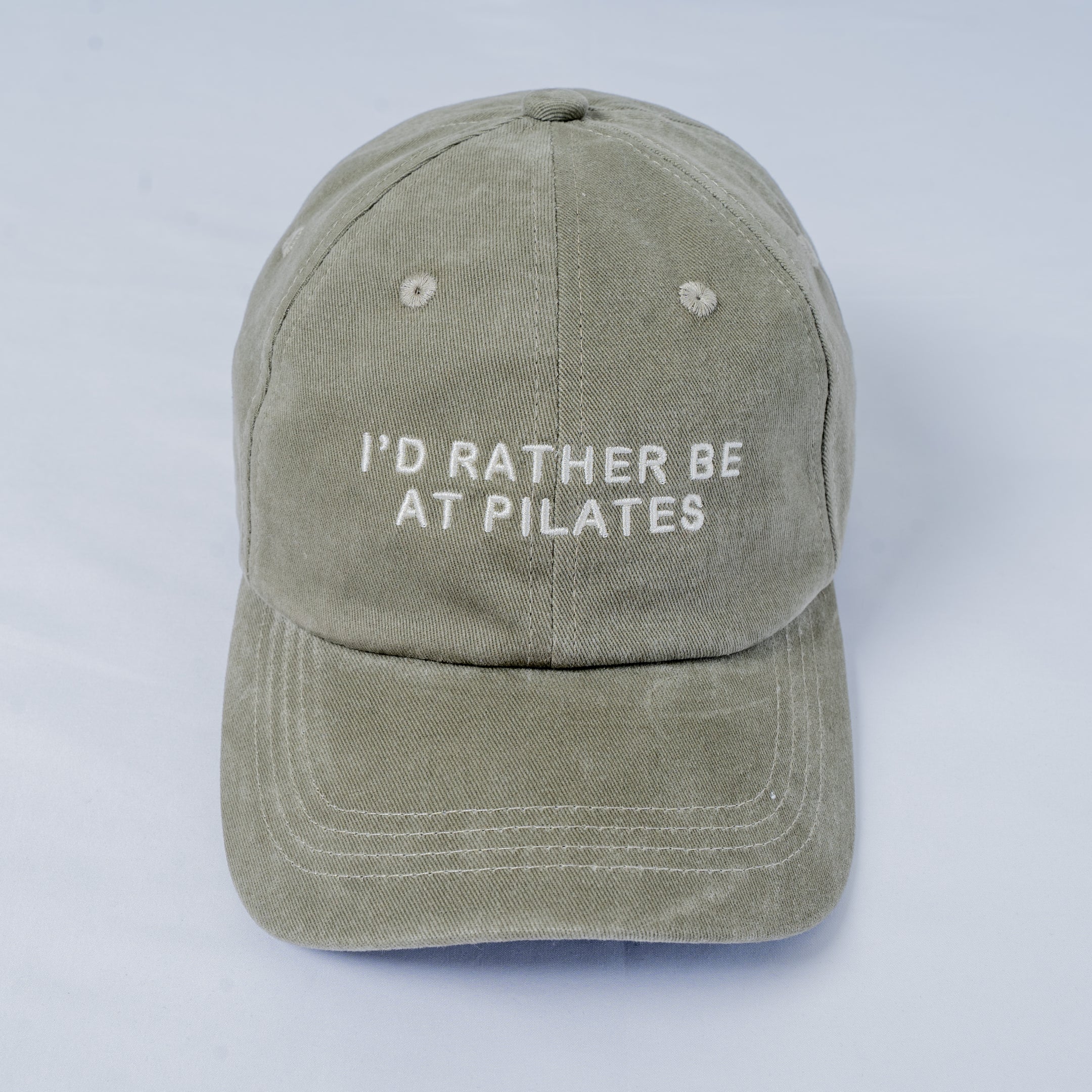I'd Rather Be at Pilates Cap