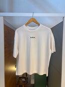 Chase Strength Not Perfection Oversized Pilates T-Shirt | Cream